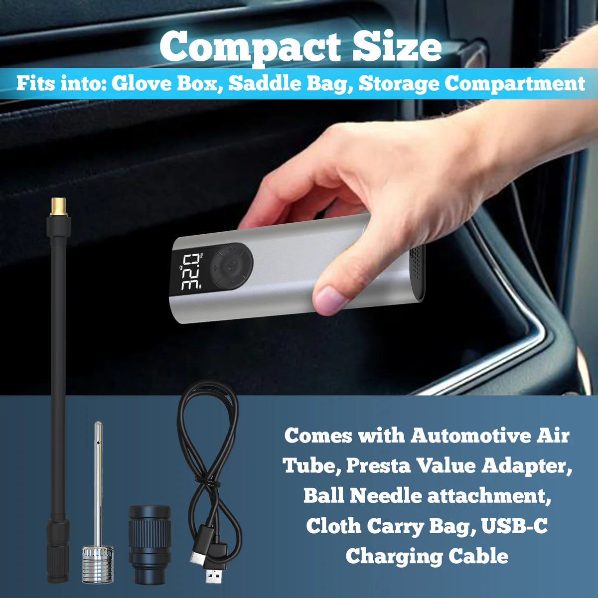 Modora™ Smart Tire Inflator Pro