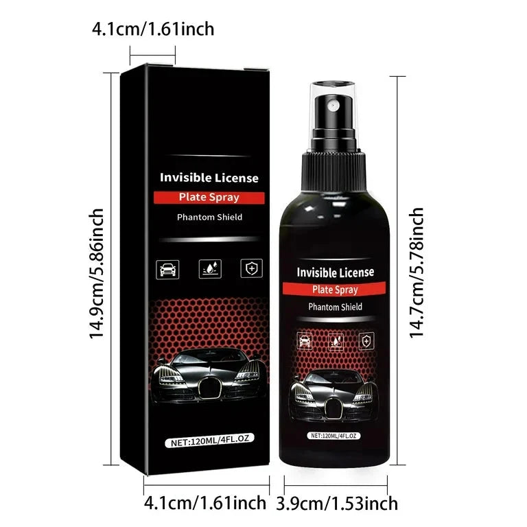 License Plate Spray Pro