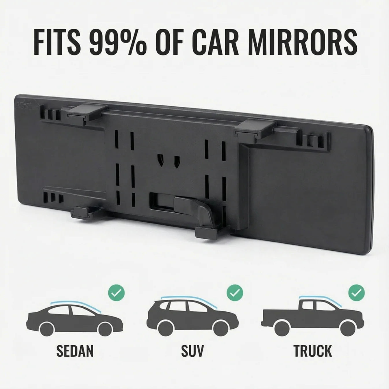 Modora™ Wide Angle Panoramic Rearview Mirror