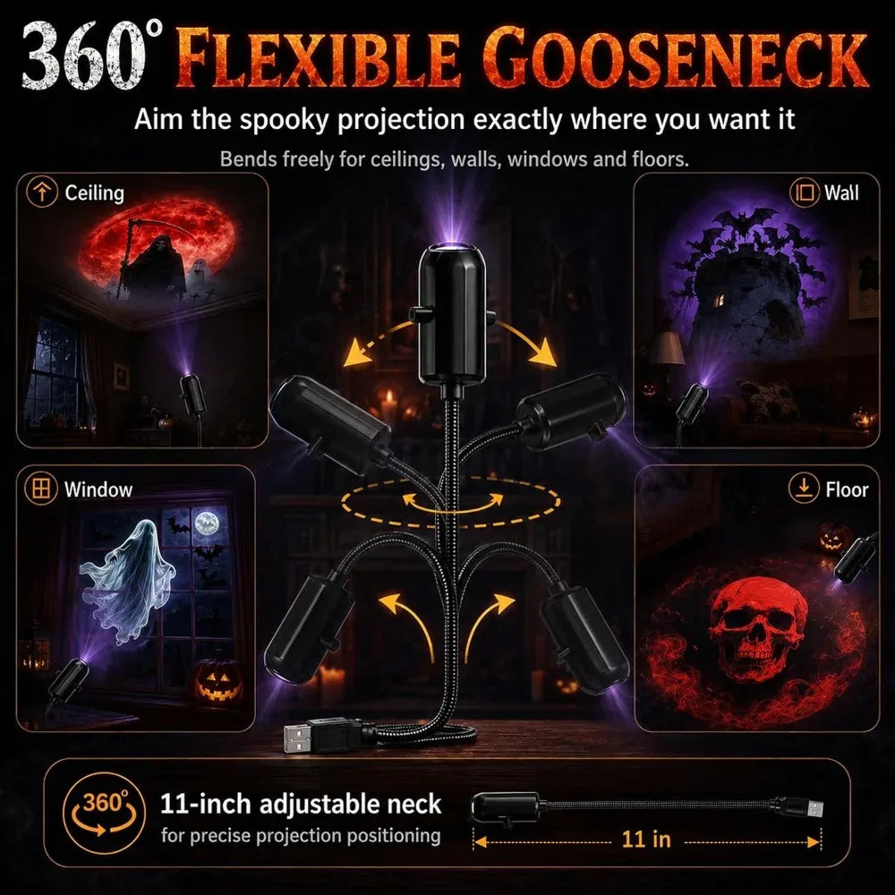Modora™ Halloween Projector