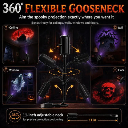 Modora™ Halloween Projector