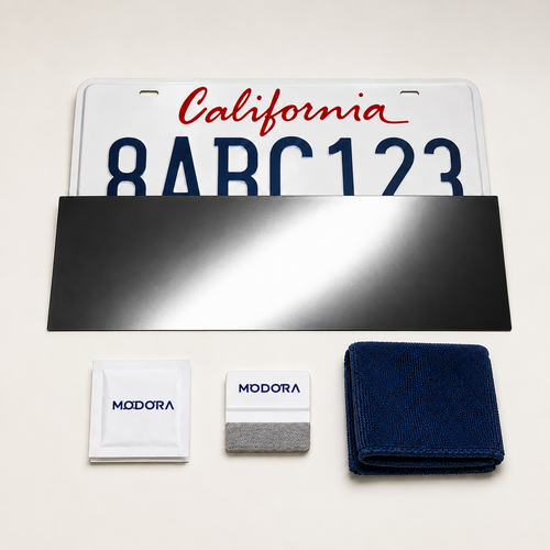 Reflective License Plate Sticker