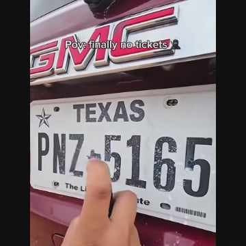 License Plate Reflective Spray